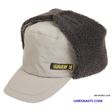 Шапка-ушанка на мембране с козырьком NORFIN INARI BLACK